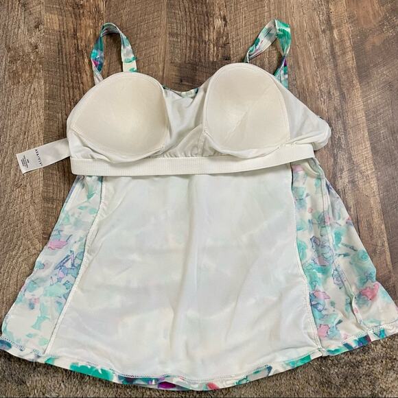 J Crew Scalloped Bikini Bottoms & Ava & Viv Tankini Top - Picture 6 of 16